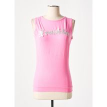 FRANKLIN MARSHALL - Débardeur rose en coton - Femme - Taille 38 - Modz