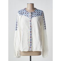 CREAM - Chemisier beige en viscose - Femme - Taille 40 - Modz