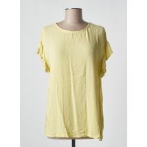 ICHI - Top jaune en viscose - Femme - Taille 38 - Modz