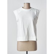 ICHI - Débardeur blanc en coton - Femme - Taille 34 - Modz