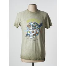 RECYCLED - T-shirt vert en coton - Homme - Taille S - Modz