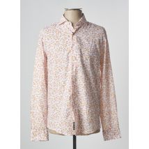 RECYCLED - Chemise manches longues blanc en coton - Homme - Taille S - Modz