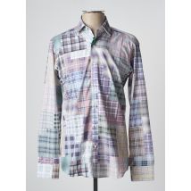 XOOS - Chemise manches longues violet en coton - Homme - Taille M - Modz