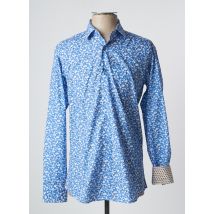 XOOS - Chemise manches longues bleu en coton - Homme - Taille M - Modz