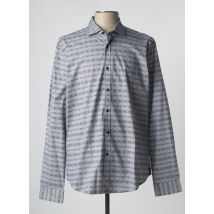 GAUDI - Chemise manches longues gris en coton - Homme - Taille 3XL - Modz