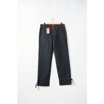 BE YOU K - Pantalon droit noir en coton - Femme - Taille 40 - Modz