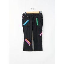 CIMARRON - Pantacourt noir en coton - Femme - Taille 40 - Modz