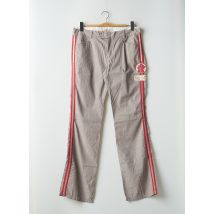 SCHOOL RAG - Pantalon droit gris en coton - Femme - Taille W33 - Modz