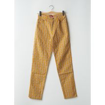 BONAVENTURE - Pantalon slim jaune en coton - Femme - Taille W29 - Modz