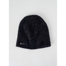HERMAN - Bonnet noir en nylon - Femme - Taille TU - Modz