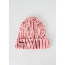 HERMAN - Bonnet rose en polyester - Femme - Taille TU - Modz
