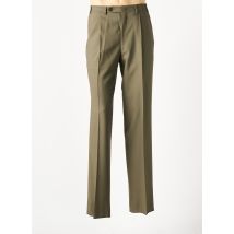 CANALI - Pantalon droit vert fonce en laine vierge - Homme - Taille 40 - Modz