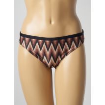 MARIE JO - Bas de maillot de bain marron en polyester - Femme - Taille 36 - Modz