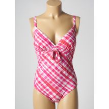 LIDEA - Maillot de bain 1 pièce rose en polyamide - Femme - Taille 100B - Modz
