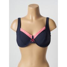 LIDEA - Haut de maillot de bain bleu en polyamide - Femme - Taille 95F - Modz