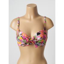 ANTIGEL - Haut de maillot de bain rose en polyester - Femme - Taille 90C - Modz