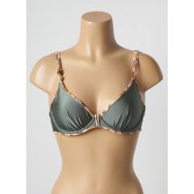 MARIE JO - Haut de maillot de bain vert en polyamide - Femme - Taille 90C - Modz