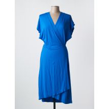 ANTIGEL - Robe mi-longue bleu en modal - Femme - Taille 46 - Modz