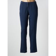 SAINT JAMES - Pantalon chino bleu en coton - Femme - Taille 40 - Modz