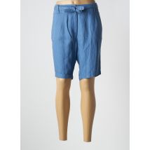 SAINT JAMES - Bermuda bleu en tencel - Femme - Taille 48 - Modz