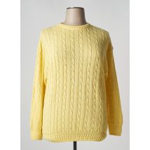 ALAIN MANOUKIAN - Pull jaune en coton - Femme - Taille 40 - Modz