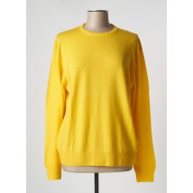 MANOUKIAN - Pull jaune en laine vierge - Femme - Taille 44 - Modz