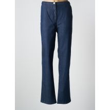 LEWINGER - Jeans coupe droite bleu en coton - Femme - Taille 50 - Modz