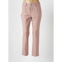 ASCARI - Pantalon chino rose en polyamide - Femme - Taille 40 - Modz