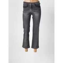LUISA CERANO - Jeans coupe droite gris en coton - Femme - Taille 38 - Modz