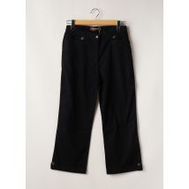 MAT DE MISAINE - Pantalon droit noir en coton - Femme - Taille 44 - Modz
