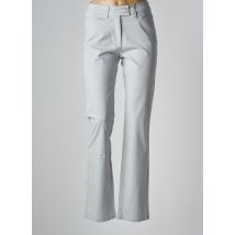MAT DE MISAINE - Pantalon droit gris en coton - Femme - Taille 38 - Modz