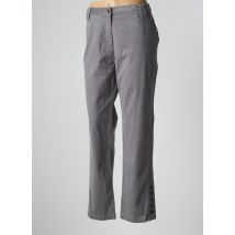 MAT DE MISAINE - Pantalon flare gris en coton - Femme - Taille 46 - Modz