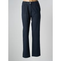 SAINT JAMES - Pantalon droit bleu en coton - Femme - Taille 44 - Modz