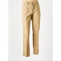 LCDN - Pantalon droit beige en coton - Femme - Taille 48 - Modz