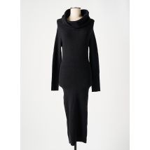 ESSENTIEL - Robe longue noir en nylon - Femme - Taille 38 - Modz