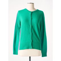 ESSENTIEL ANTWERP - Gilet manches longues vert en merinos - Femme - Taille 38 - Modz