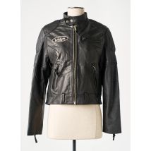 WARSON - Blouson noir en cuir - Femme - Taille 36 - Modz