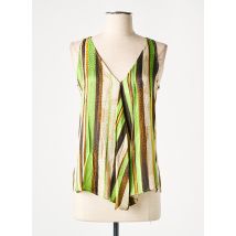 MALIPARMI - Top vert en viscose - Femme - Taille 36 - Modz