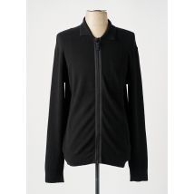 STRELLSON - Gilet manches longues noir en viscose - Homme - Taille S - Modz