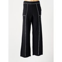 NOTSHY - Pantalon large noir en laine - Femme - Taille 36 - Modz