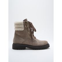 MONCLER - Bottines/Boots gris en cuir - Femme - Taille 40 - Modz