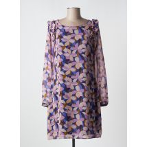 MOLLY BRACKEN - Robe courte violet en polyester - Femme - Taille 40 - Modz