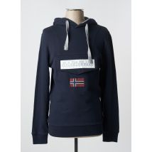 NAPAPIJRI - Sweat-shirt à capuche bleu en coton - Homme - Taille XS - Modz