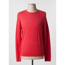 NAPAPIJRI - Pull rouge en coton - Homme - Taille S - Modz