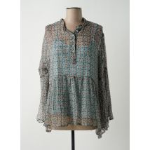 PALME - Blouse bleu en polyester - Femme - Taille 40 - Modz
