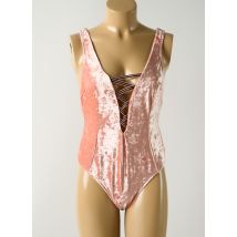 SEAFOLLY - Maillot de bain 1 pièce rose en polyester - Femme - Taille 42 - Modz