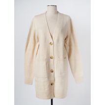 FELINO - Gilet manches longues beige en nylon - Femme - Taille 40 - Modz