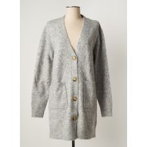 FELINO - Gilet manches longues gris en nylon - Femme - Taille 48 - Modz