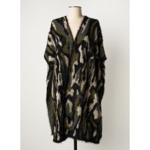 FELINO - Gilet sans manche vert en acrylique - Femme - Taille TU - Modz