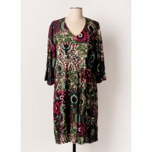 GRIFFON - Robe mi-longue vert en viscose - Femme - Taille 42 - Modz